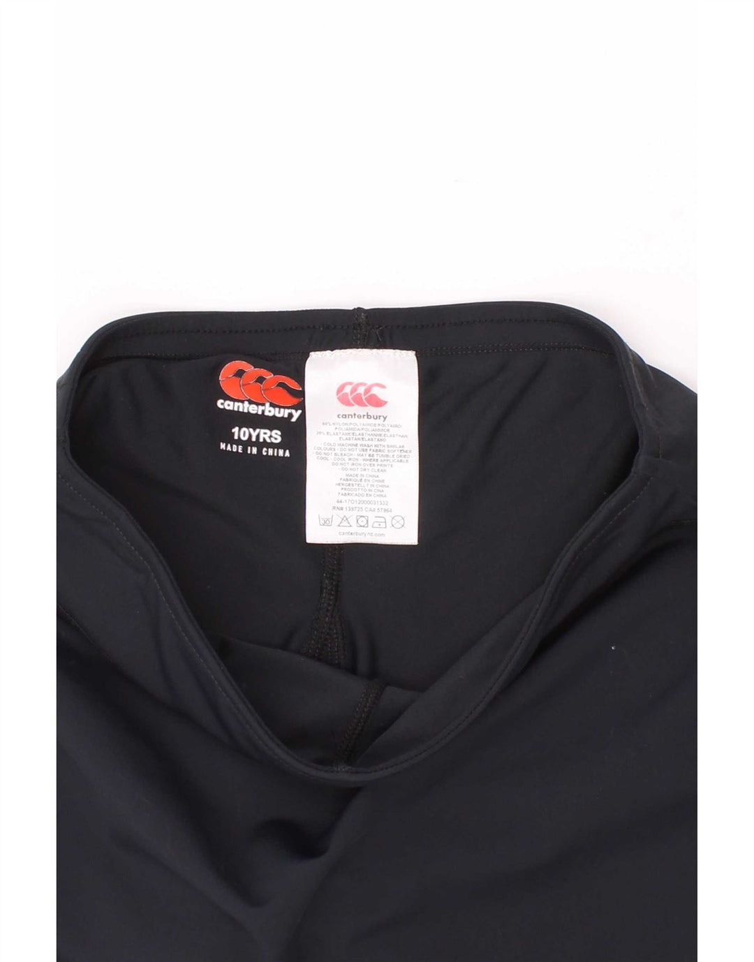 Canterbury Girls Skort 9-10 Anos Preto Nylon