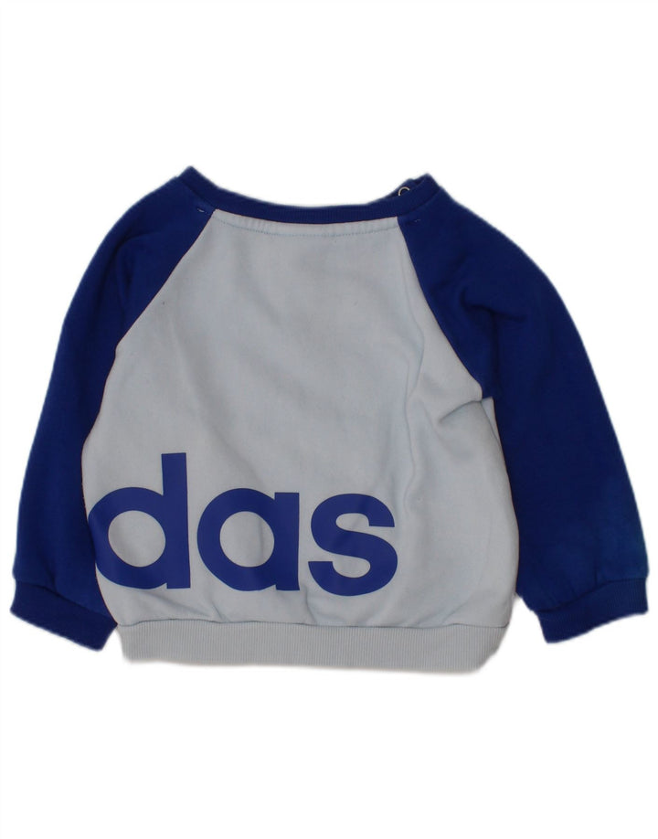 Suéter ADIDAS Baby Boys Graphic 3-6 Meses Azul Algodão