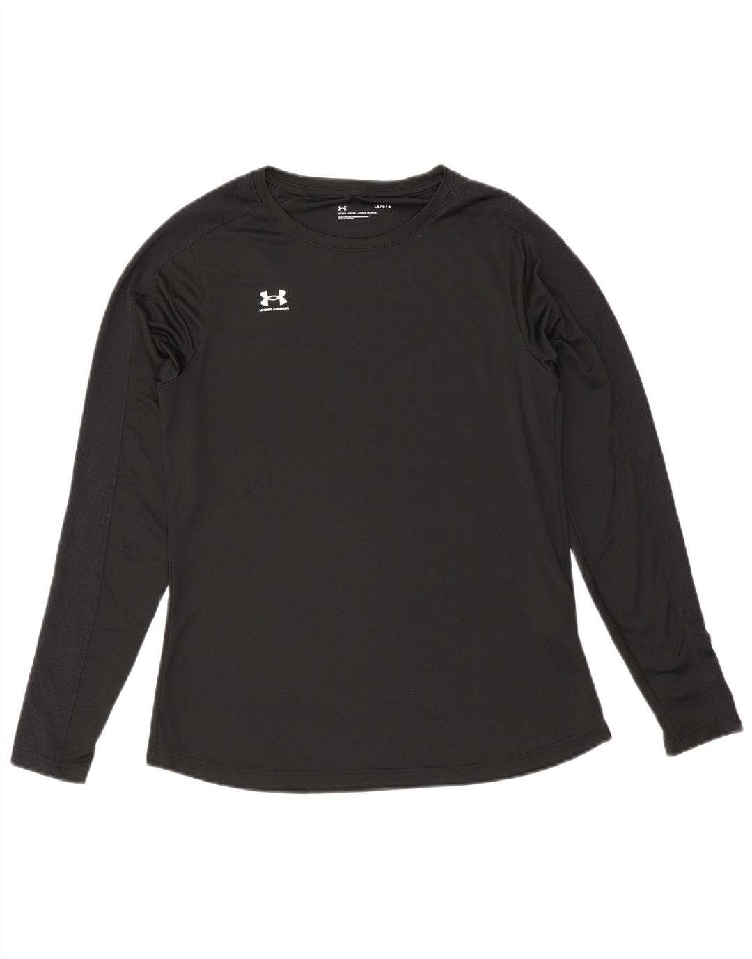 Under Armour Masculino Top Manga Longa Grande Poliéster Preto