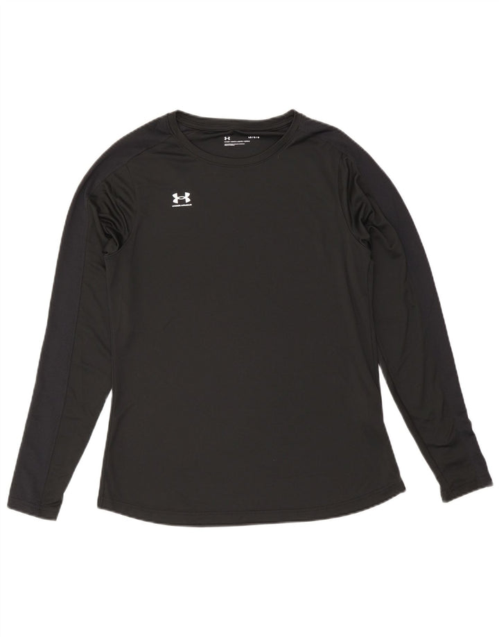 Under Armour Masculino Top Manga Longa Grande Poliéster Preto