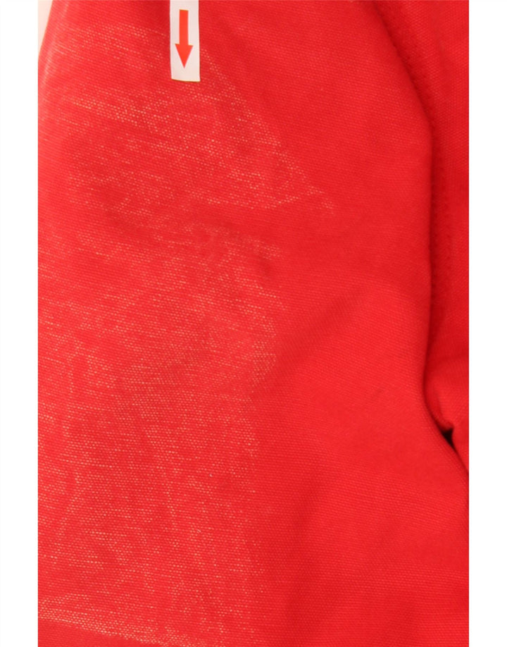Casaco masculino acolchoado com capuz Richlu UK 40 grande algodão vermelho
