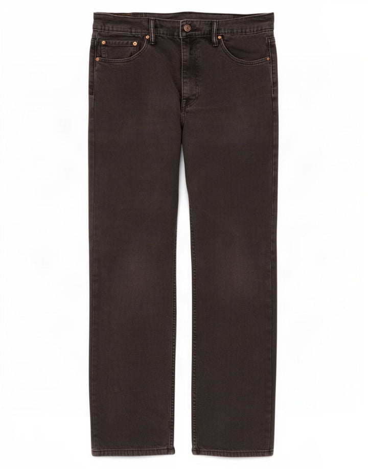 Jeans Levi's 514 Straight Masculino W36 L32 Algodão Preto