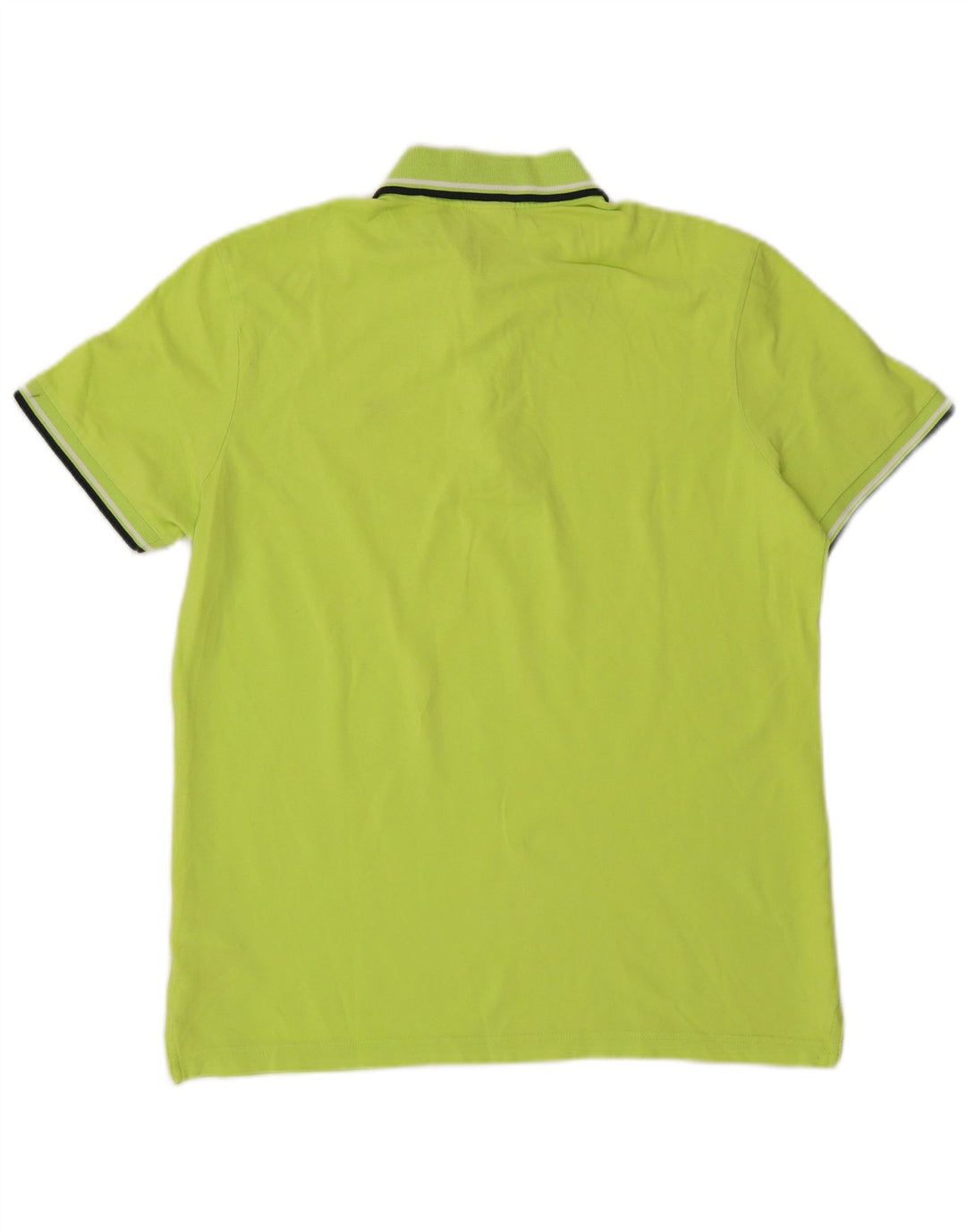 Camisa polo masculina Diadora grande algodão verde