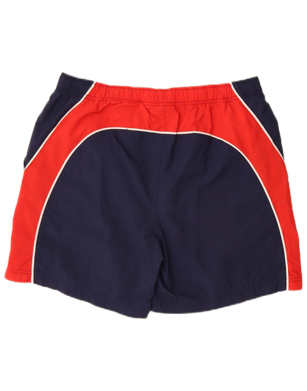 Shorts esportivos masculinos NIKE XL azul marinho bloco colorido