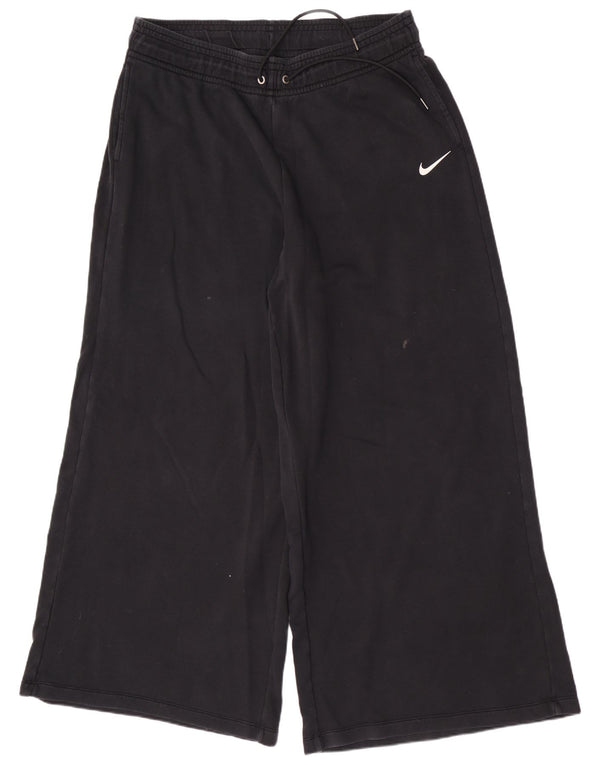 Calça de treino Nike feminina com perna larga UK 18 XL algodão preto