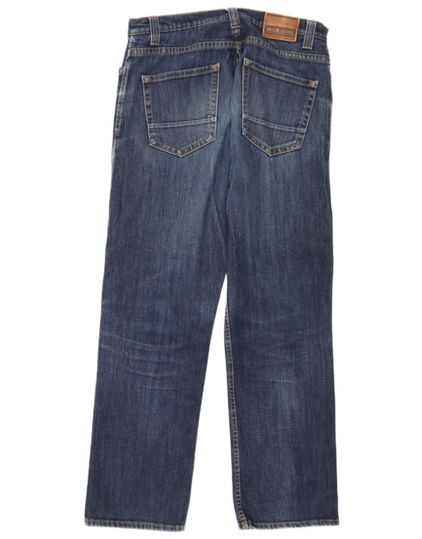 Jeans Marks & Spencer masculino Blue Harbor Straight W34 L31 algodão azul