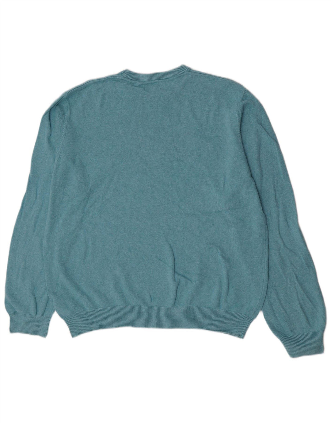 Suéter masculino Marks & Spencer com gola redonda XL algodão azul
