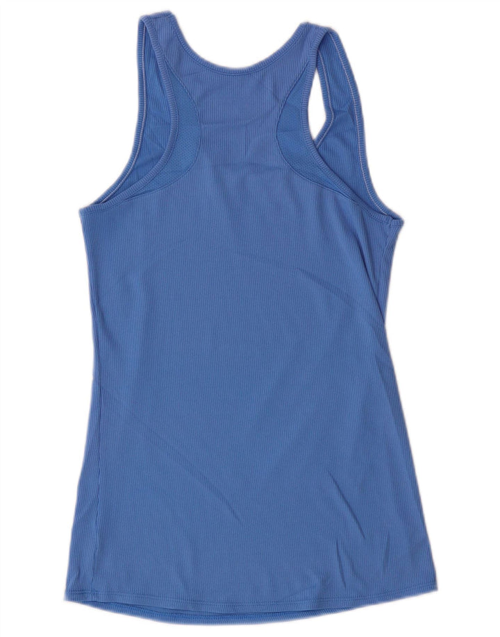 Under Armour Womens Heat Gear Vest Top UK 12 Médio Azul