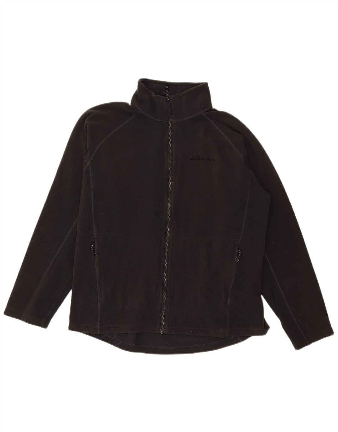 Jaqueta de lã masculina Berghaus UK 40 grande poliéster preto