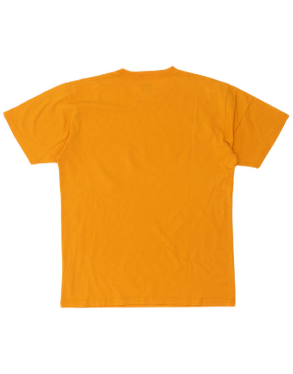 Camiseta masculina Vans Classic Fit Graphic Top Médio Algodão Amarelo