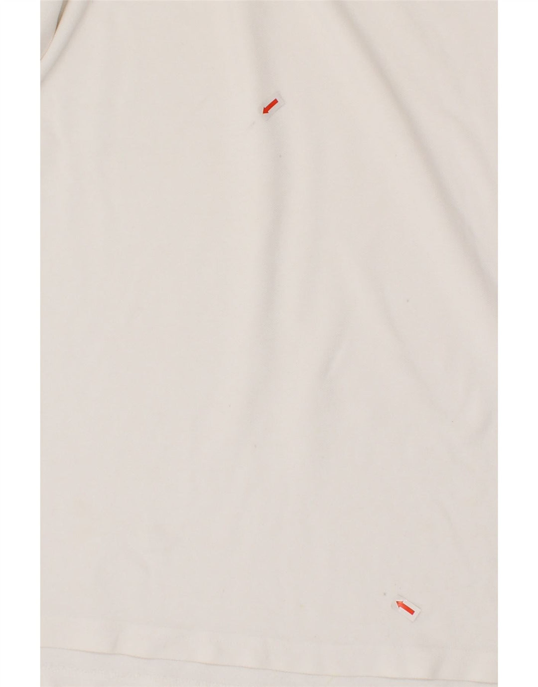 EDDIE BAUER Mens Polo Shirt Large White Cotton Vintage Eddie Bauer and Second-Hand Eddie Bauer from Messina Hembry 