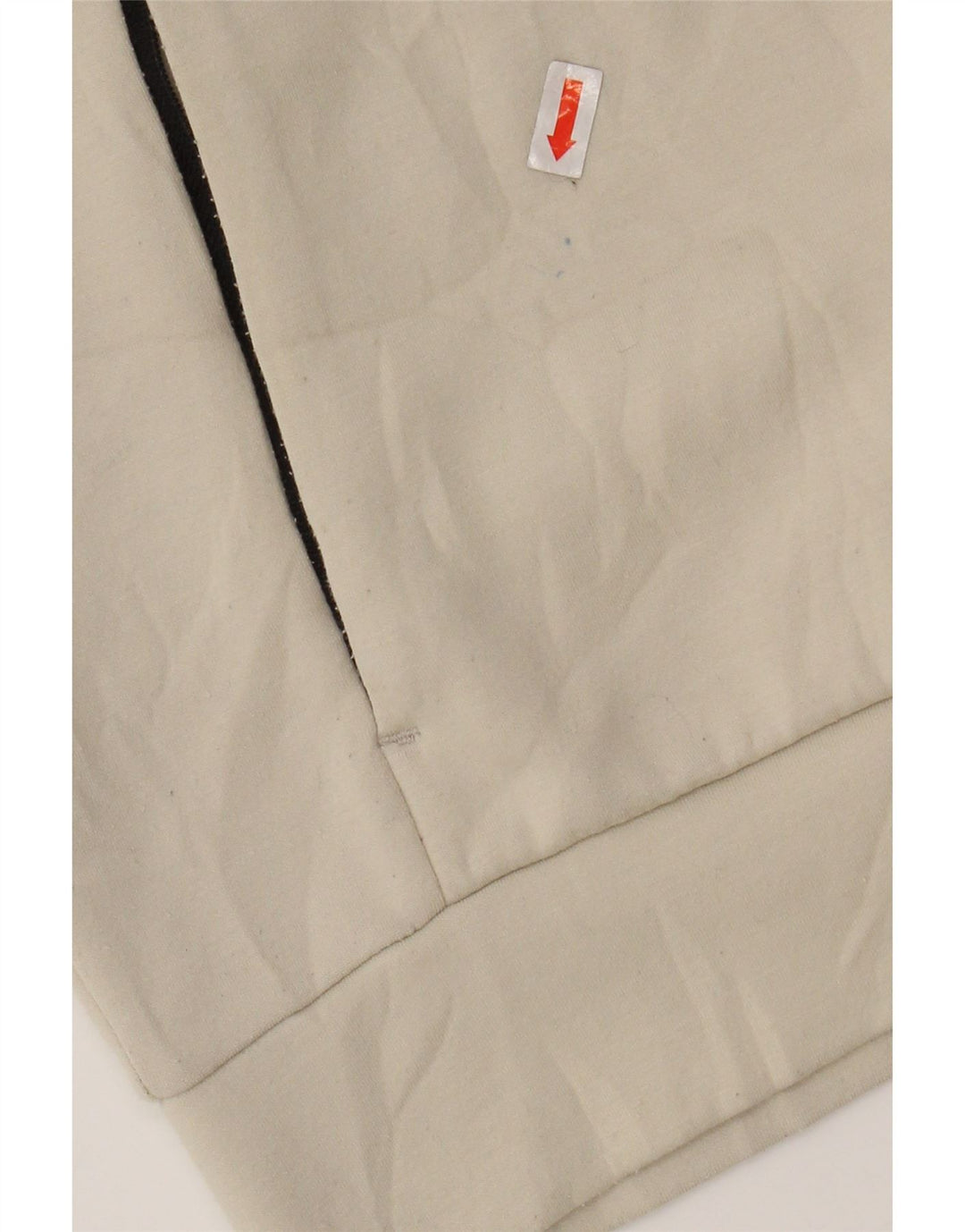 CHAMPION Suéter masculino com capuz pequeno algodão branco