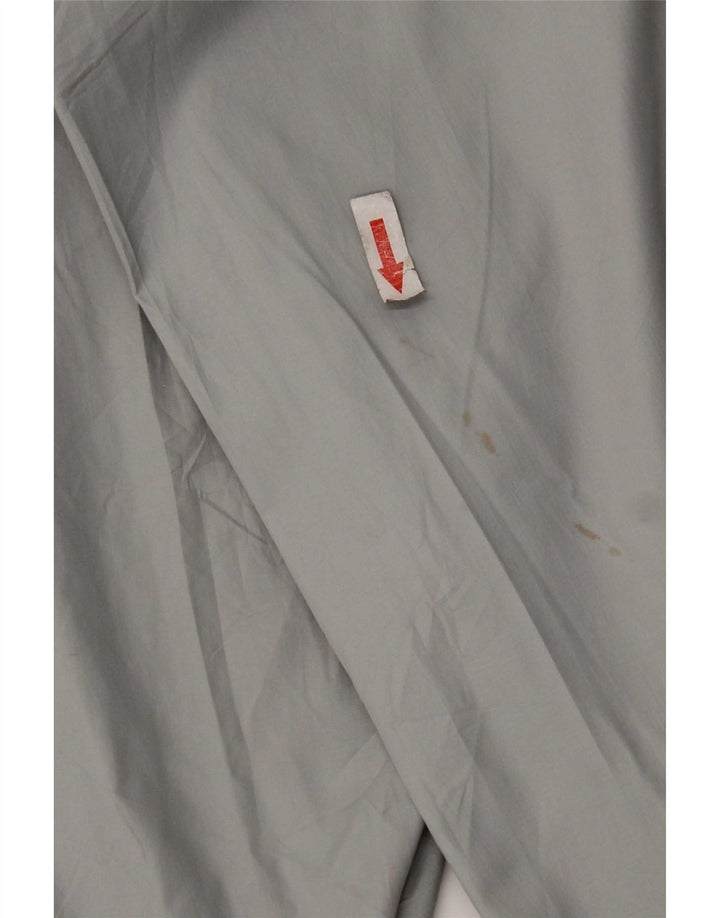 Jaqueta de chuva masculina com capuz The North Face UK 38 poliéster cinza médio