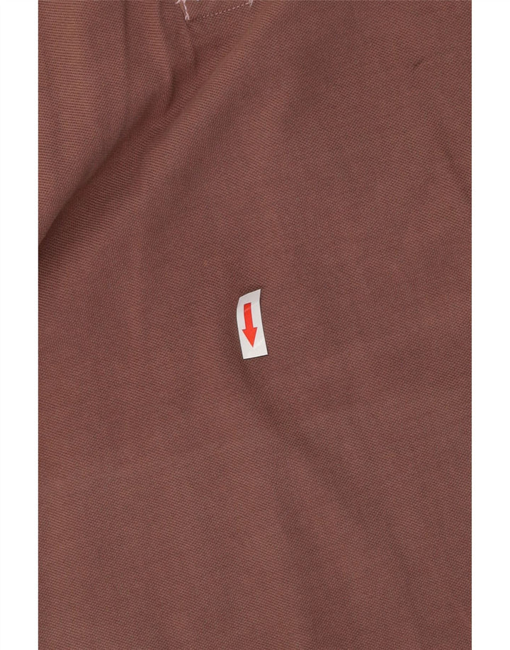 Camisa polo masculina Puma grande algodão marrom