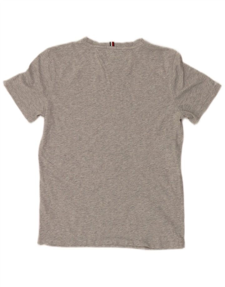 Camiseta Tommy Hilfiger Boys Regular Graphic 11-12 anos Cinza