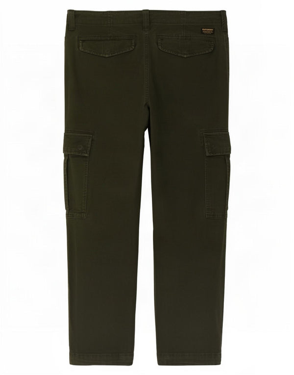 Calça Superdry Masculina Slim Cargo W32 L30 Algodão Verde