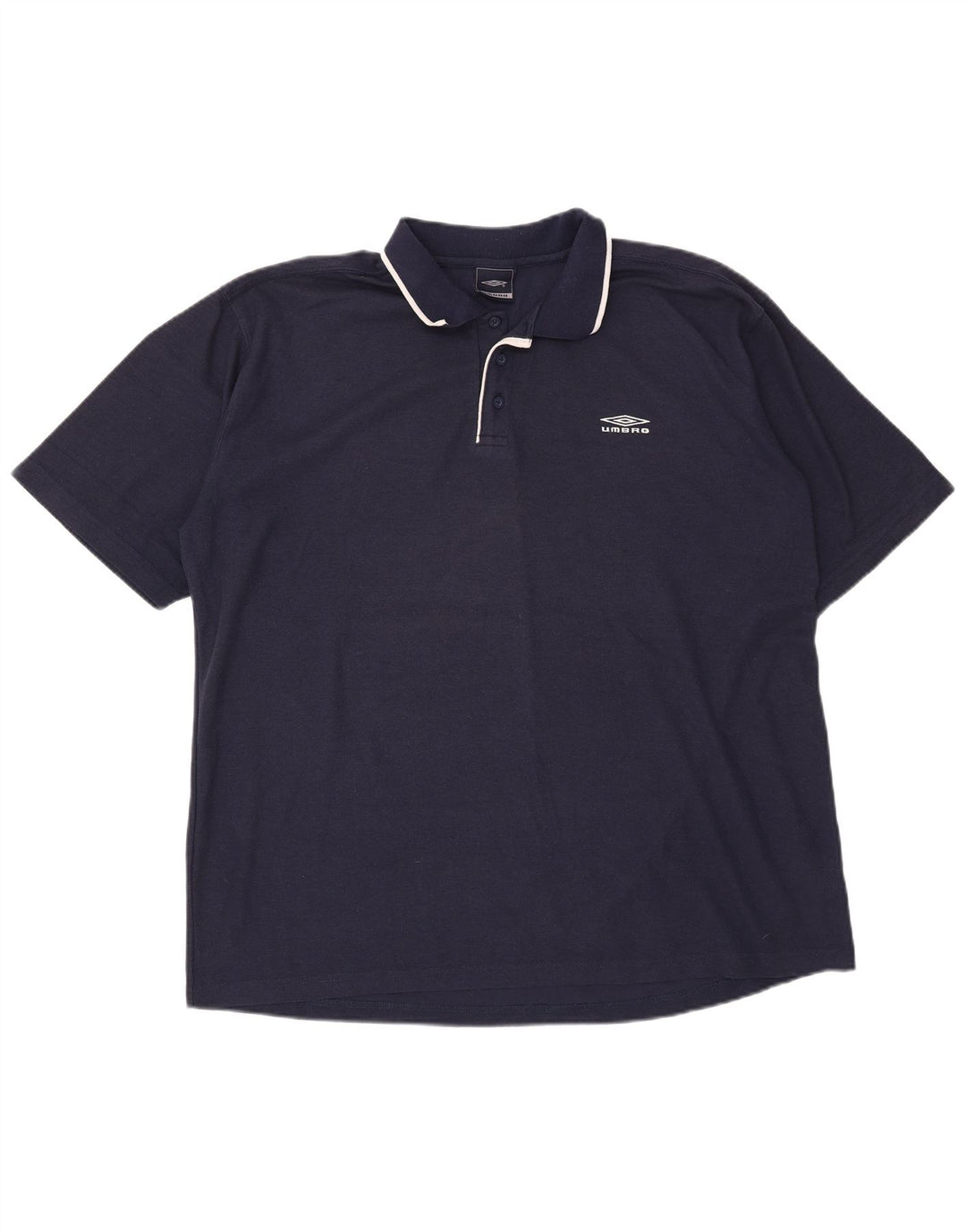 Camisa polo masculina Umbro 2XL poliéster azul marinho