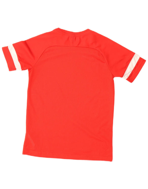 Camiseta Nike Boys Dri Fit Top 13-14 Anos XL Vermelho Colorblock Poliéster