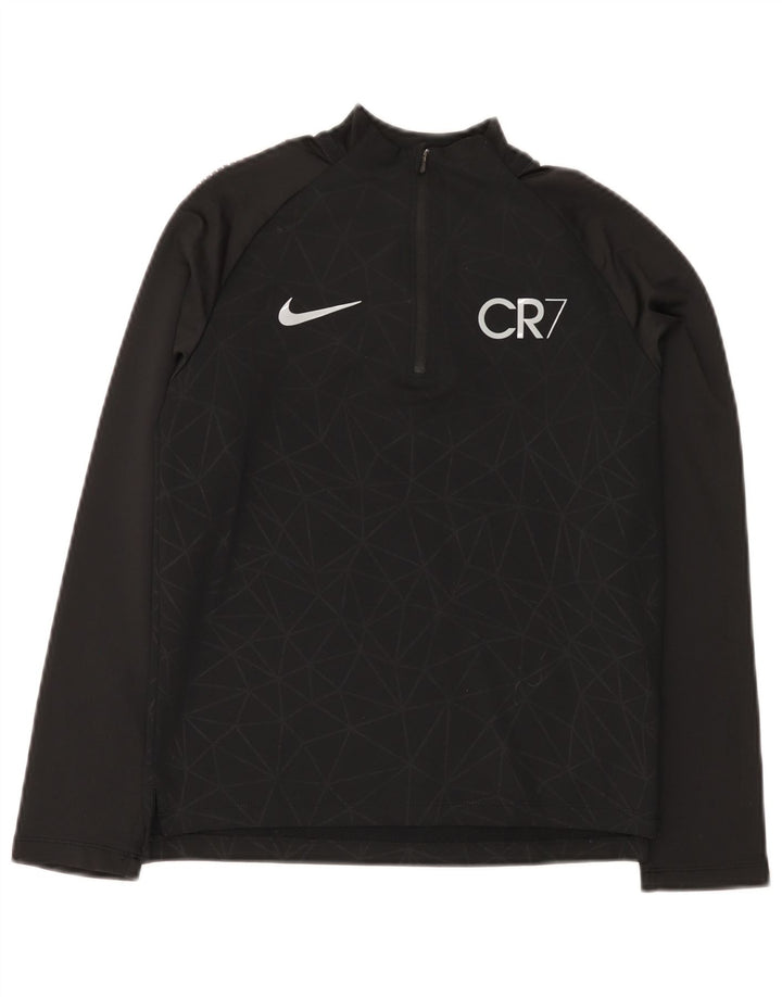 Nike Boys CR7 Graphic Pullover Treino Top 10-11 Anos Médio Preto