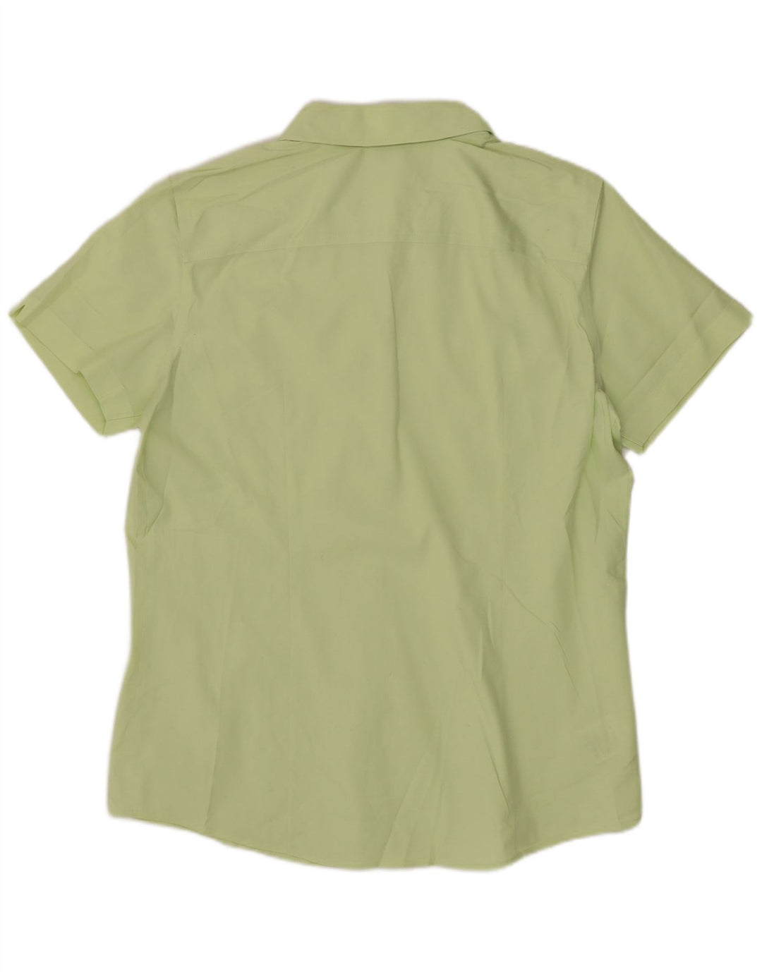 Camisa feminina de manga curta Eddie Bauer Reino Unido 14 verde médio