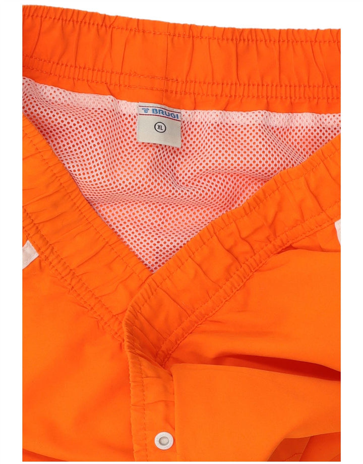 Shorts de natação masculino BRUGI XL laranja