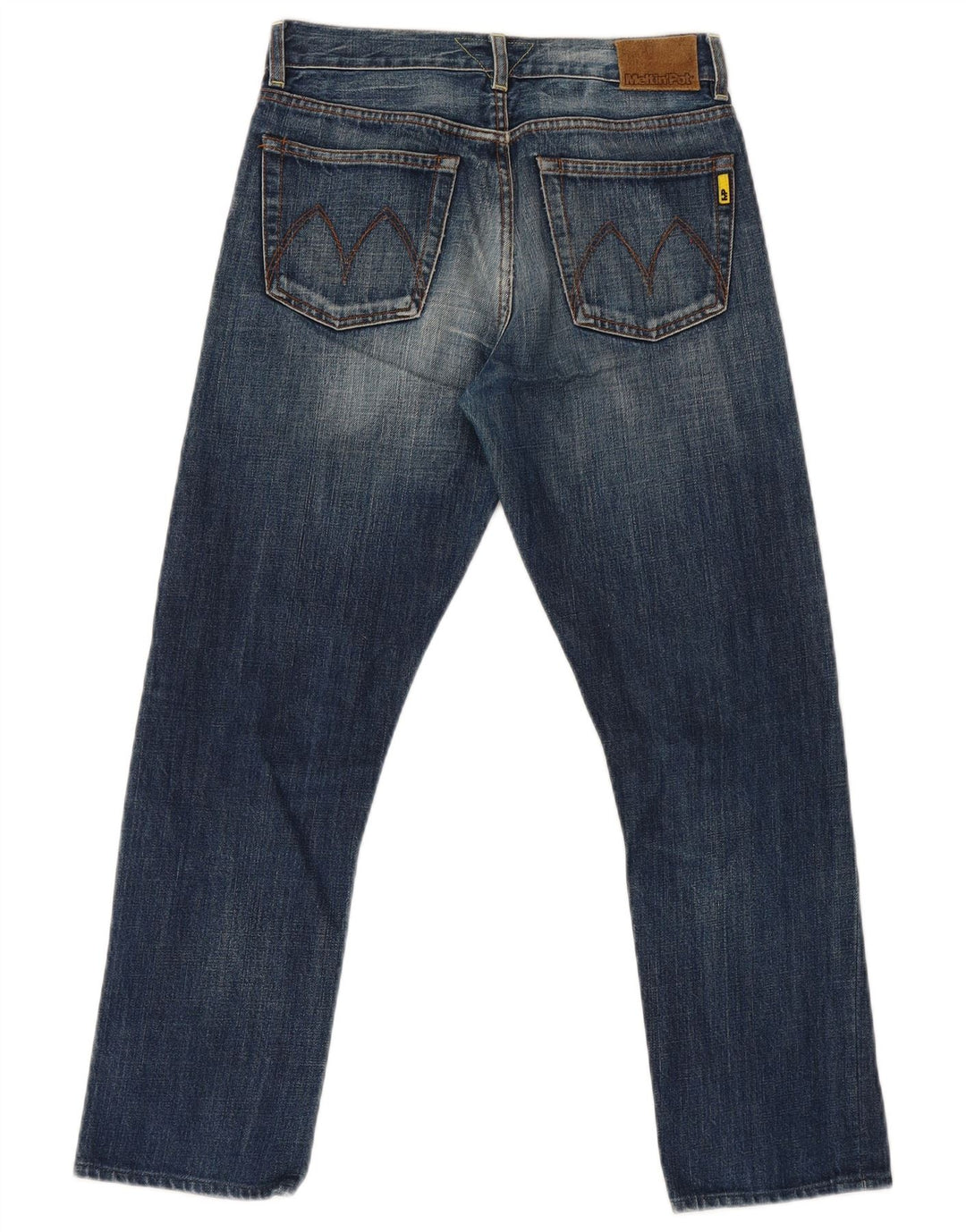 Meltin' Pot jeans reto feminino W28 L28 algodão azul