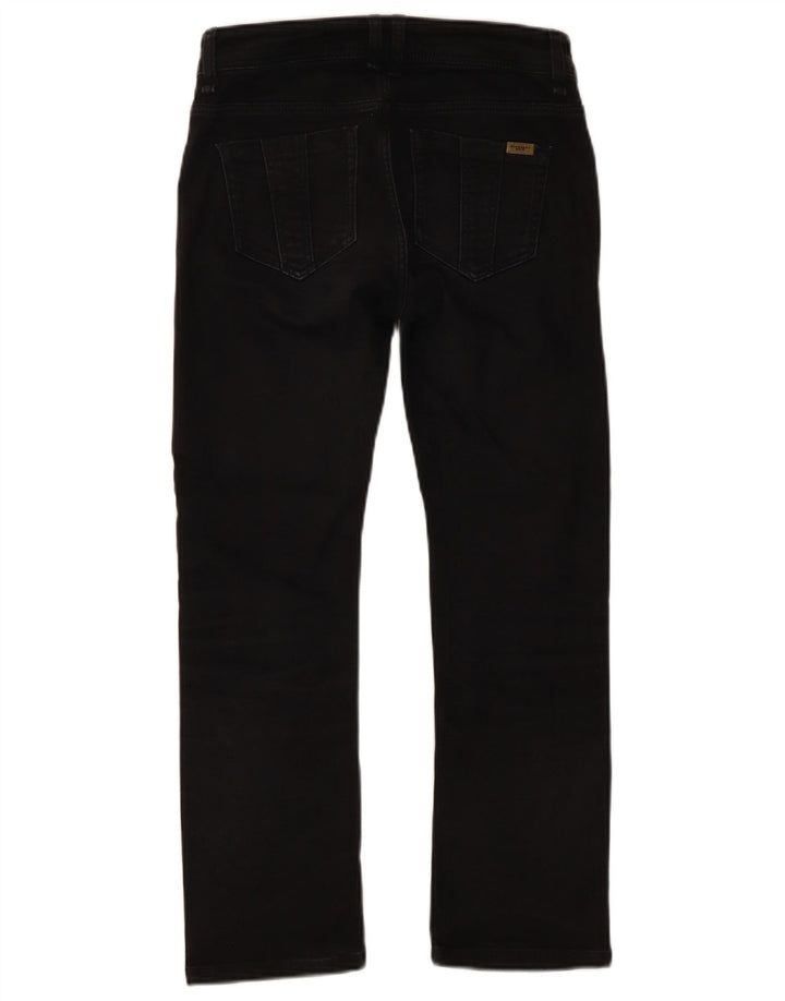 Jeans retos femininos Burberry W26 L25 algodão preto