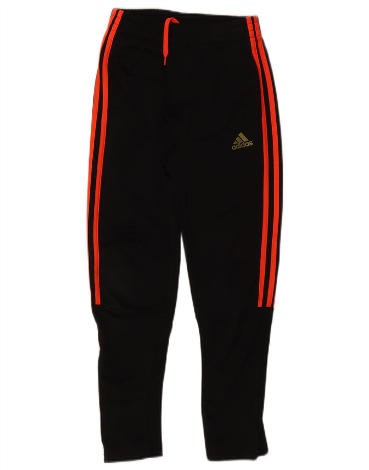 Calças de treino ADIDAS menino 9-10 anos preto poliéster