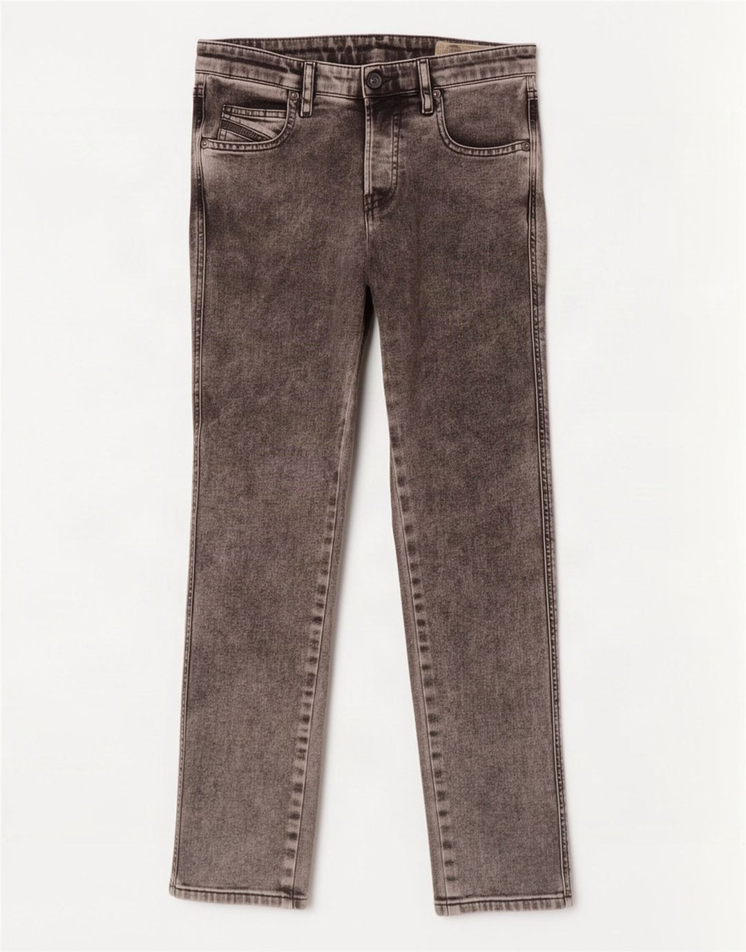 Jeans Slim Feminino Diesel W27 L26 Algodão Cinza