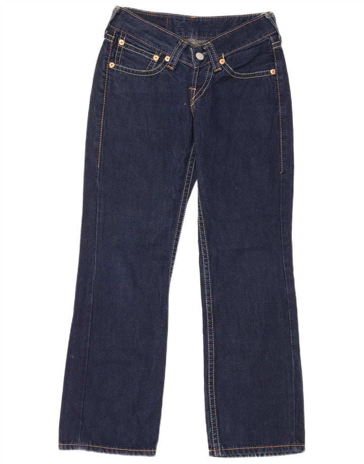 Calça jeans feminina Levi's 921 Bootcut W28 L30 azul algodão