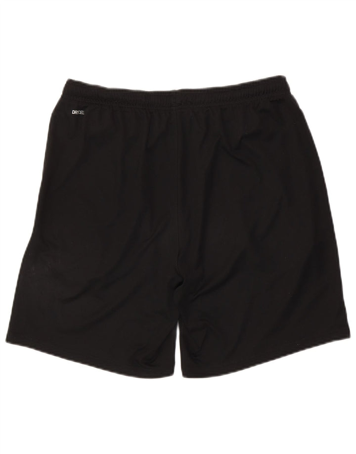 Shorts esportivos masculinos PUMA médios pretos