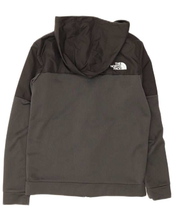 Suéter com capuz The North Face Boys Zip 14-15 anos XL cinza colorblock