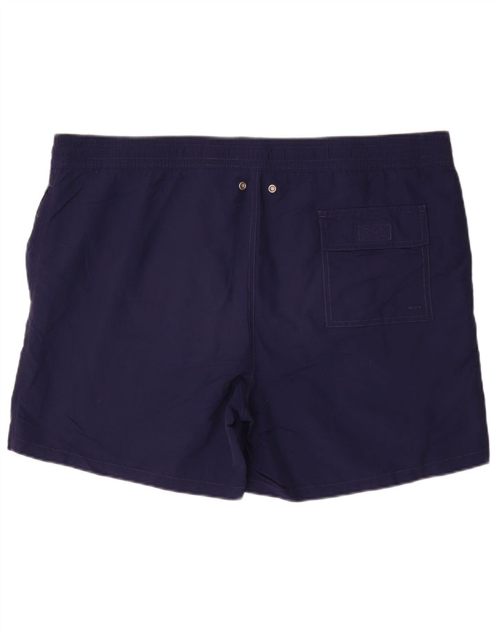 Shorts de natação masculino POLO RALPH LAUREN grande azul marinho nylon