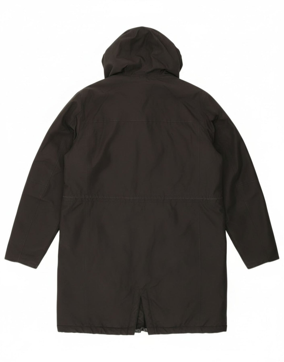 Jaqueta parka feminina com capuz Helly Hansen Reino Unido 14 grande nylon preto