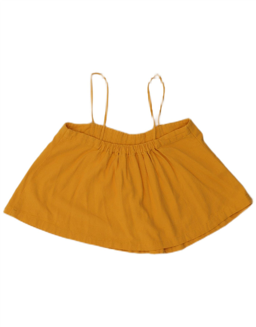 Top feminino Levi's Crop Cami US 1 XS Amarelo Seda