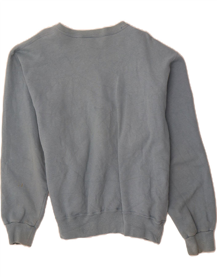 CHAMPION Womens Oversized Sweatshirt Jumper UK 18 XL Blue Cotton Vintage Champion and Second-Hand Champion from Messina Hembry 