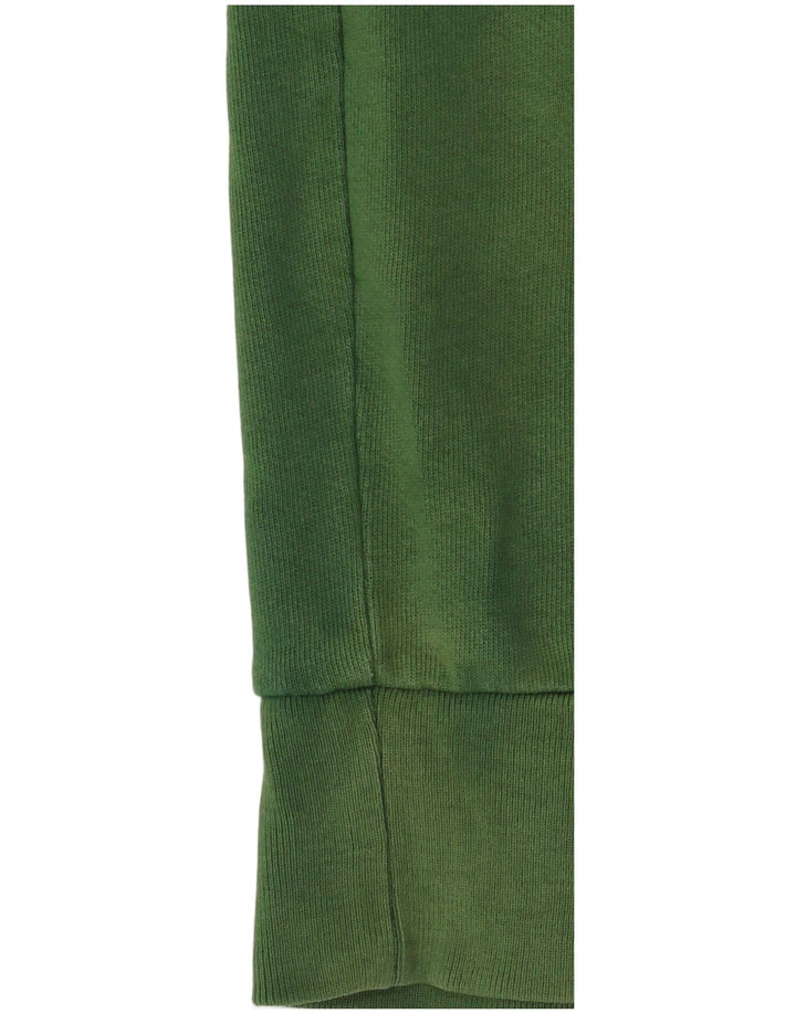 Moletom gráfico masculino Levi's Jumper pequeno verde colorblock algodão