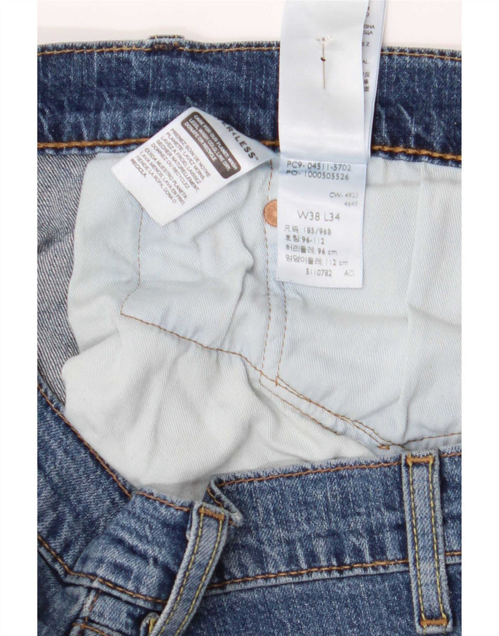 Levi's Masculino 511 Slim Jeans W38 L34 Azul Algodão
