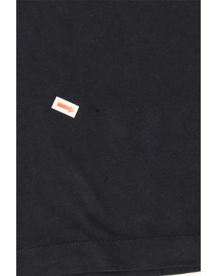 Camiseta masculina Tommy Hilfiger Regular Fit Top Médio Azul Marinho