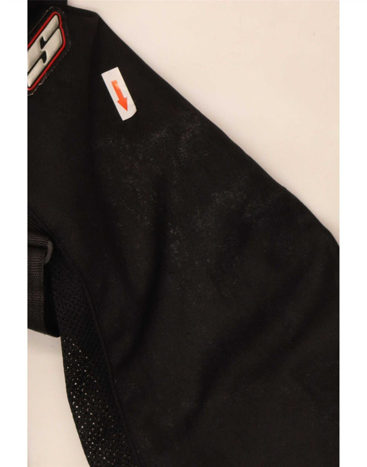 Jaqueta Racer Masculina Vintage UK 48 4XL Preta