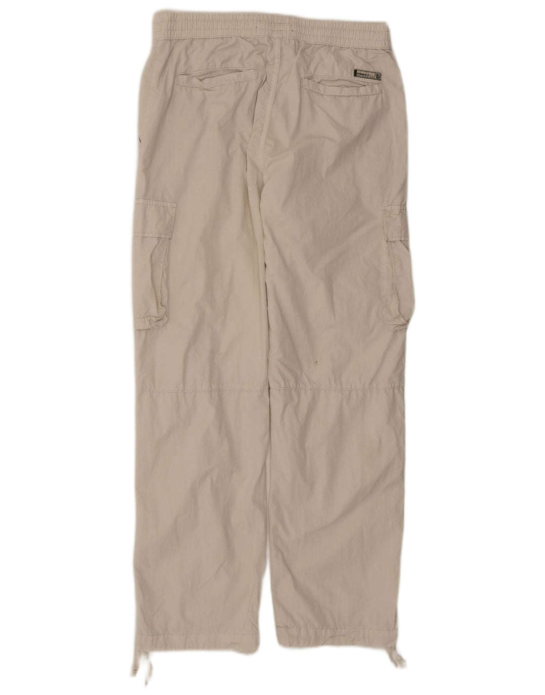 Calça cargo reta feminina Zara médio W31 L29 algodão bege