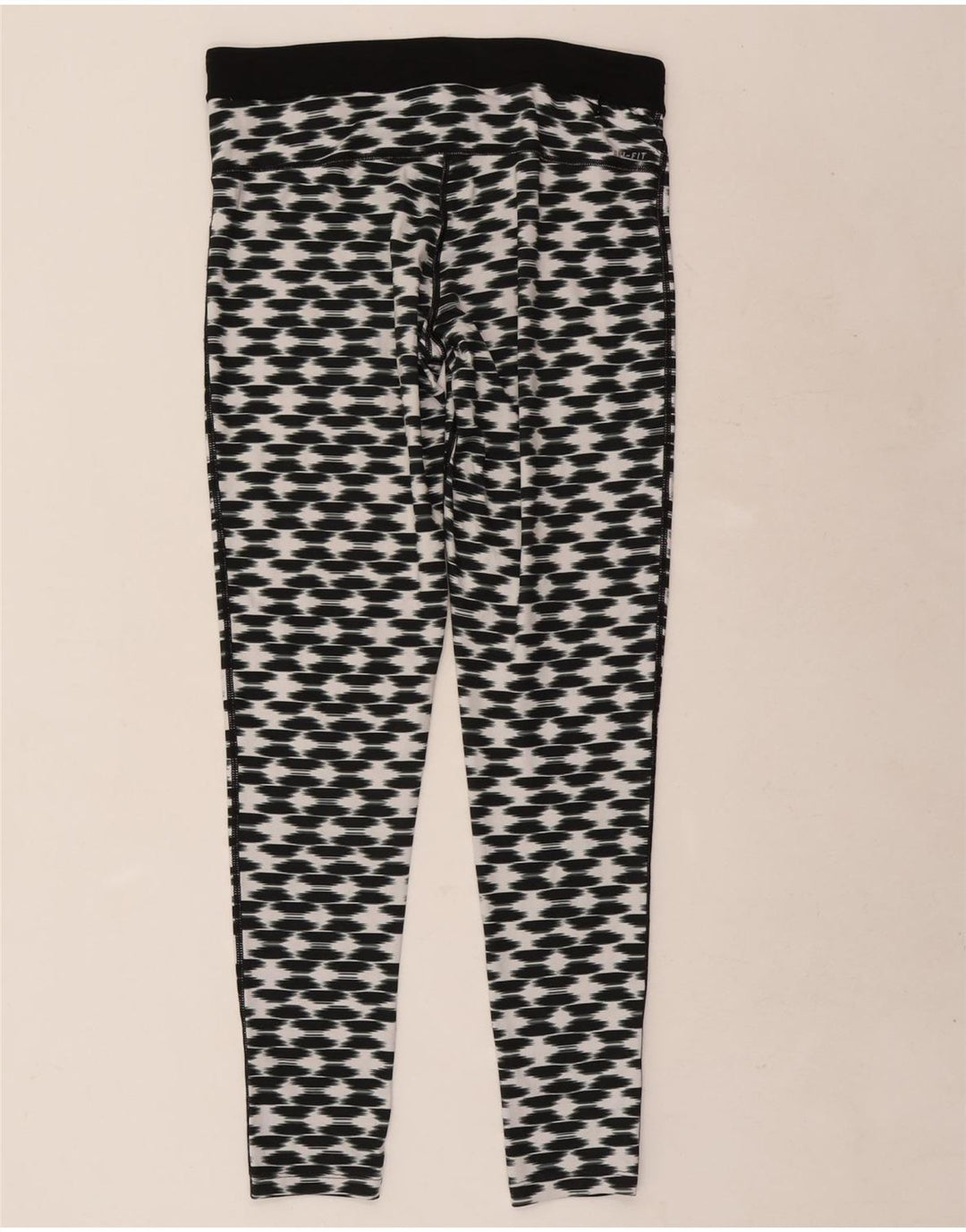 Leggings Nike Dri Fit feminino grande poliéster geométrico preto