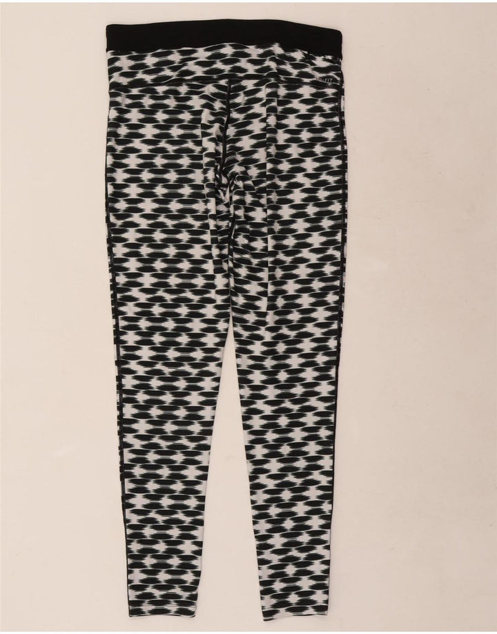 Leggings Nike Dri Fit feminino grande poliéster geométrico preto