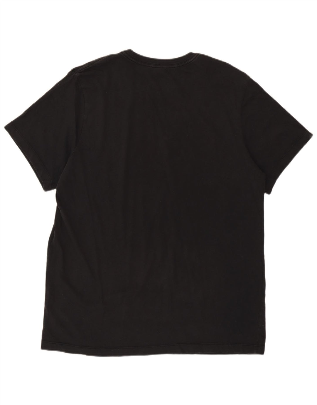 Camiseta gráfica masculina Nike grande algodão preto