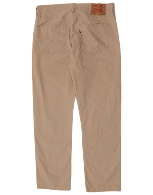 Calça Levi's Masculina 551 Reta Casual W36 L28 Algodão Bege
