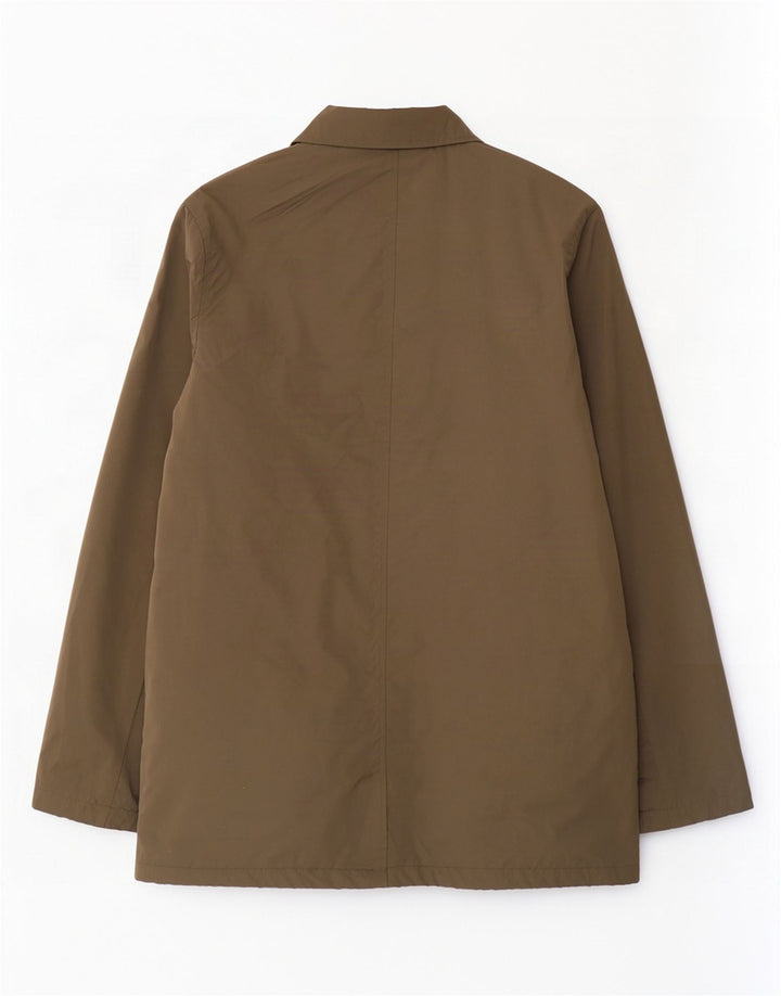 Sobretudo masculino French Connection UK 42 XL poliéster cáqui