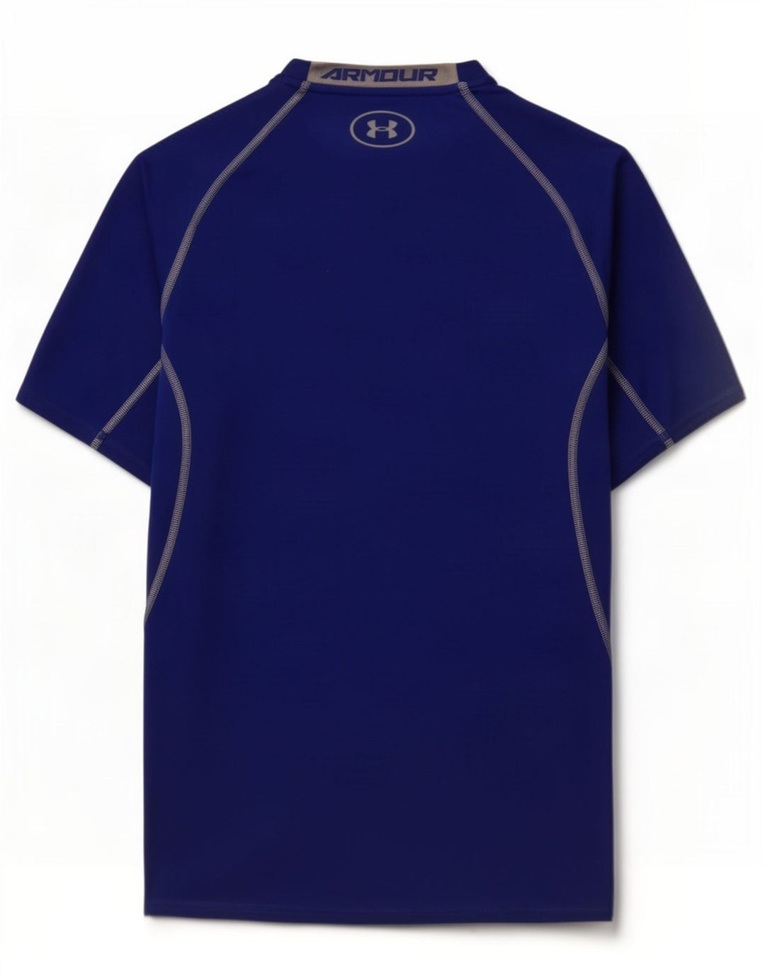 Camiseta masculina Under Armour Compression Graphic Top poliéster azul médio