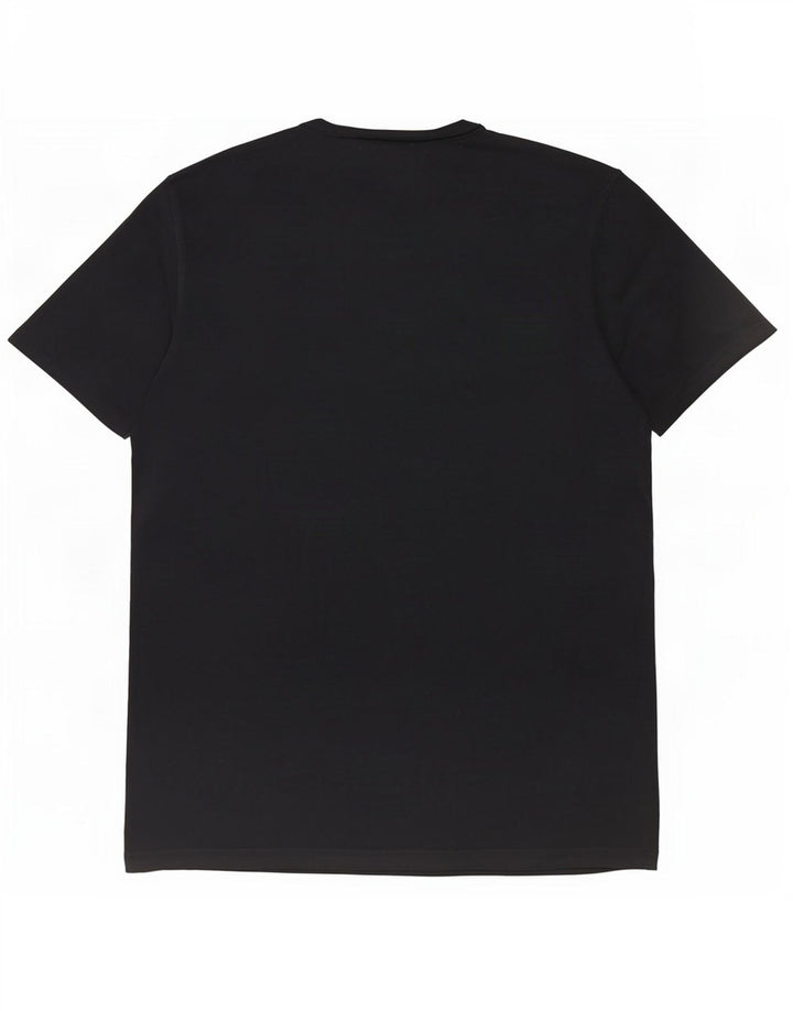Camiseta masculina Hugo Boss Top médio preto