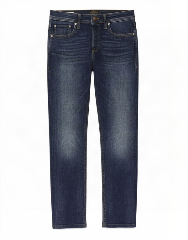Jack & Jones Mens Slim Jeans W31 L30 Azul Algodão
