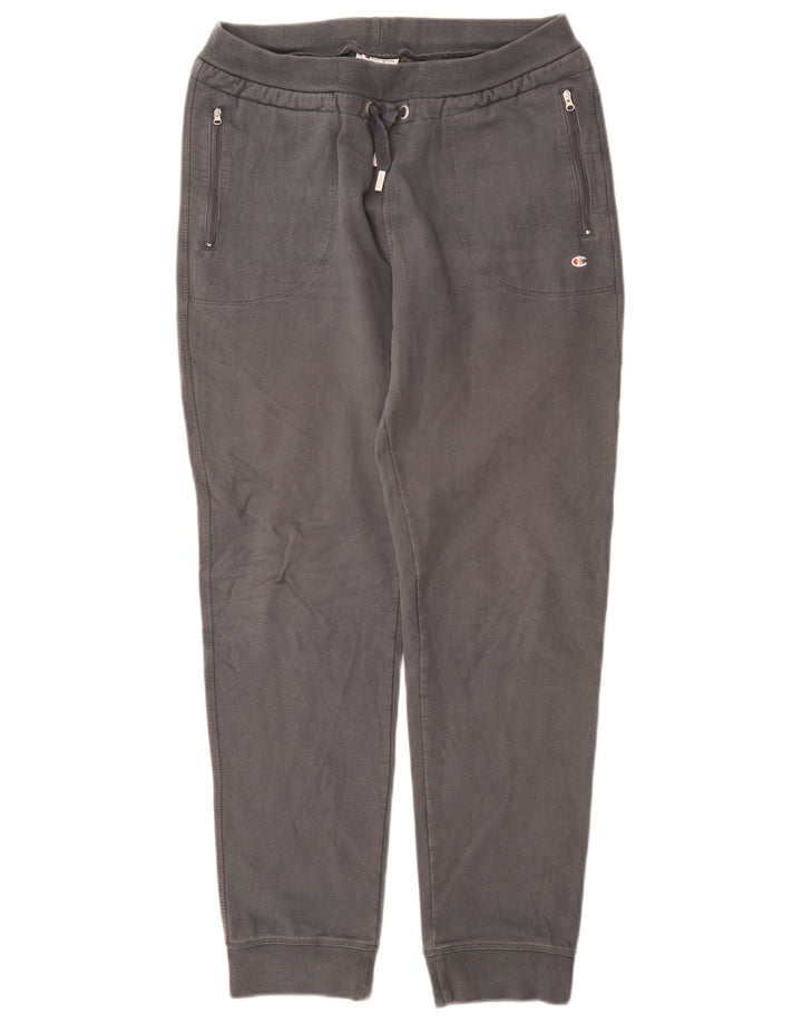 Calça esportiva masculina Champion Joggers grande algodão cinza